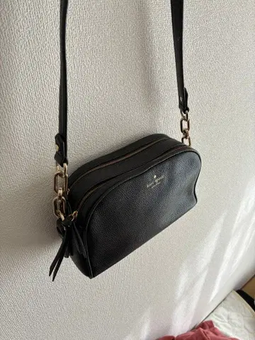 Kate Spade 블랙 가죽 숄더백