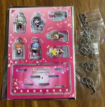 프로세카 x 스시로 비바스 콜라보 한정판 유닛 참 세트 아크릴 스탠드