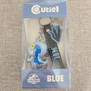 쥬라기 월드 벨로시랩터 블루 러버 키링