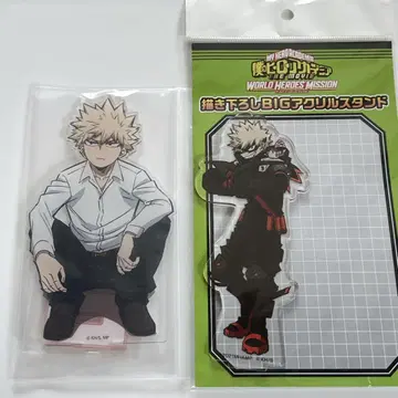나의 히어로 아카데미아 바쿠고 카츠키 아크릴 스탠드 2점 묶음 판매