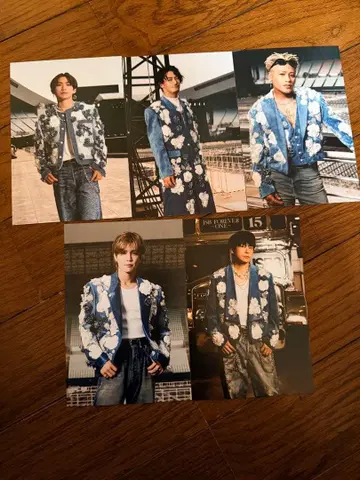 3대 JSB 엽서 5장 세트