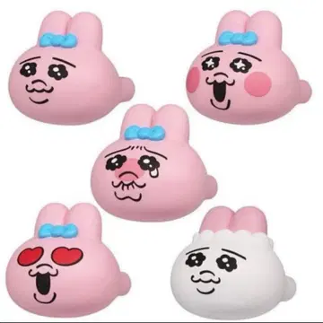 빤쮸토끼 패션 반지 캡슐 토이 가챠 컴플리트 세트