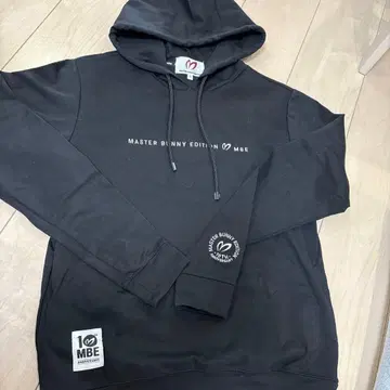 MASTER BUNNY EDITION 블랙 후드티 사이즈 0 새상품급