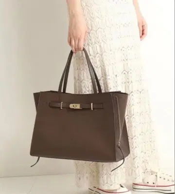 슬로브 이에나 AFFRANCHIE 브라운 토트백