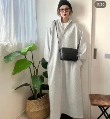 시마무라 non 지퍼 원피스