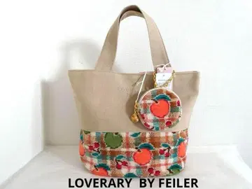 [페이] 레트로 후르츠 체크 토트백 + 라운드형 파우치