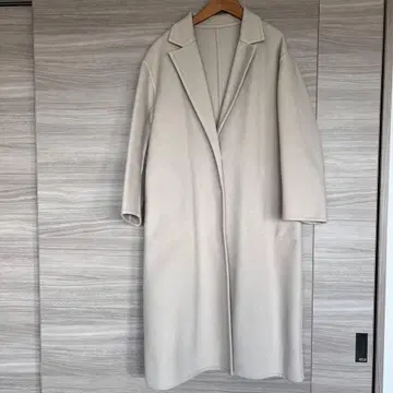 spick&span 롱 코트 38 에크루