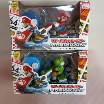 마리오 카트 리모트 컨트롤 카 * 마리오 요시 2종 세트