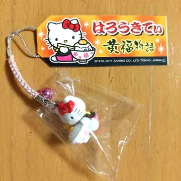 헬로키티 황복 이야기 계란간장밥 끈 스트랩 초레어