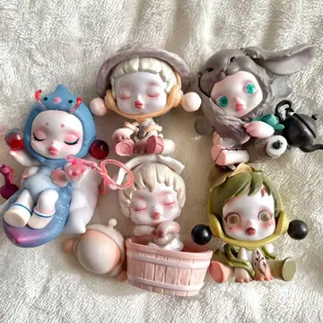 스컬팬더 SP 피규어 5체 세트