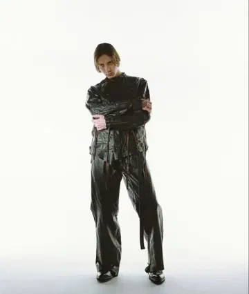 MINUS 마이너스 가죽 자켓 더블 라이더스