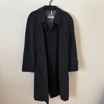 scapa of SCOTLAND 차콜 그레이 캐시미어 롱 코트