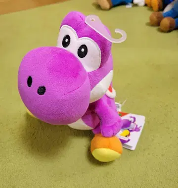 마리오 요시 봉제 인형 보라색 새상품
