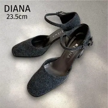 DIANA (다이애나) 스퀘어토 앵클 스트랩 펌프스 23.5cm