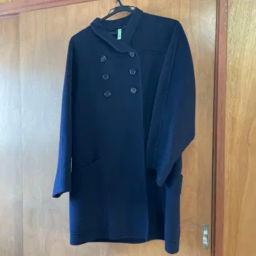 울 캐시미어 혼방 코트