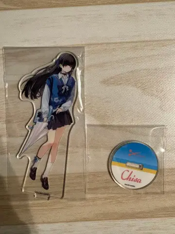 명조 로손 콜라보 아크릴 스탠드 치사키