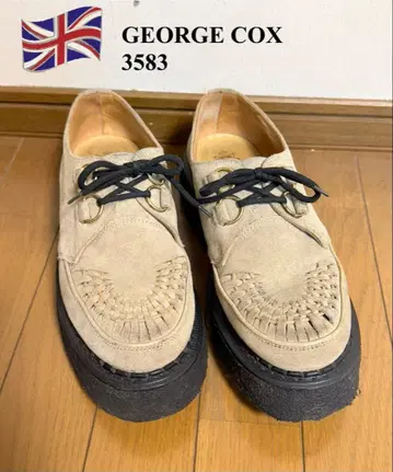 GEORGE COX 스웨이드/UK 8/베이지/3583