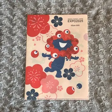 EXPO2025 오사카 만박회장 미야쿠미야쿠 일본풍 패턴 클리어 파일