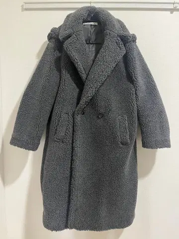 RANDEBOO 보아 코트 그레이