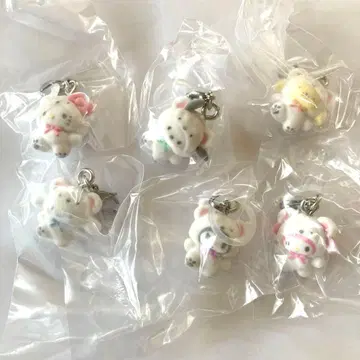 산리오 메지루시 액세서리 폭신폭신 스노우 컴플리트 세트