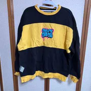 GALFY (갈피) 완완 낙서 SWT BLACK/YELLOW