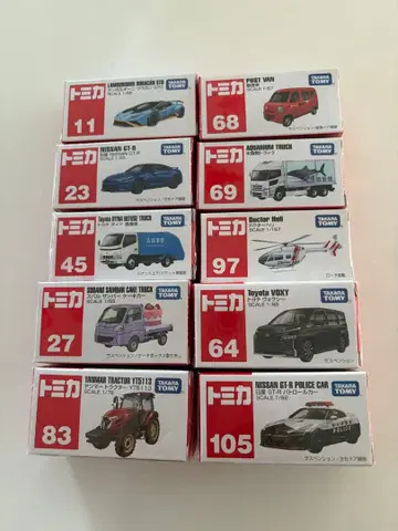 토미카 10개 묶음 판매