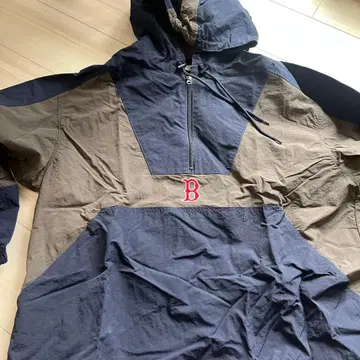 perusyu x MLB 콜라보 나일론 자켓