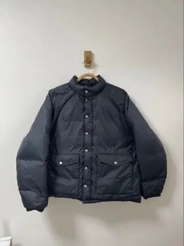 BEAMS BOY 네이비 다운 자켓