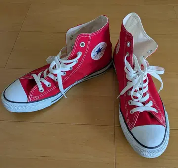 컨버스 올스타 레드 빨간색 하이컷 ALL STAR HI 27cm