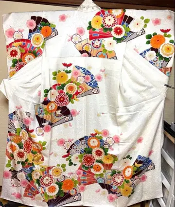 화 선 부채 후리소데 기장 160