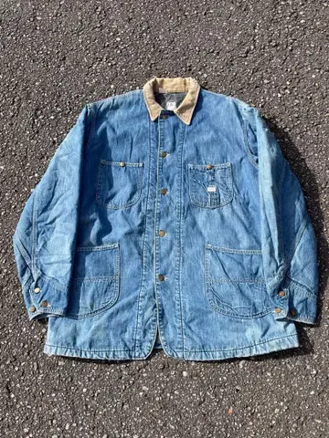 70's Lee 81-LJ 데님 커버올 담요 미국제