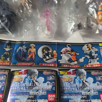 드래곤볼 Z 이매지네이션 4 2004년 출시 가샤폰 5종입니다