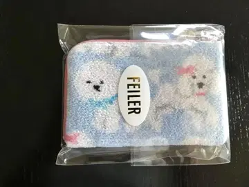 WEB 한정판 [페이러] 모후모후 완찬 L자 파우치 로고 씰 포함