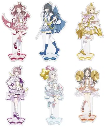 학원 아이돌 마스터 ~조이풀 마칭~ 아크릴 스탠드 6체1