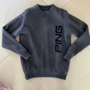 PING 리버서블 니트 스웨터