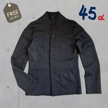 새상품급 45rpm 45R 노카라 자켓 사이즈 1 그레이