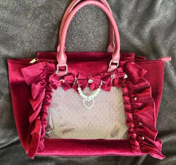 AnK Rouge 확정 팬서비스 마법의 주문 백 대형 이타백 벨로아 레드