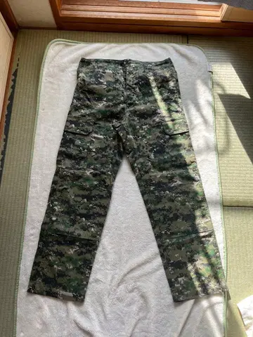 90s 밀리터리 샘플링 디지털 카모 밀리터리 팬츠