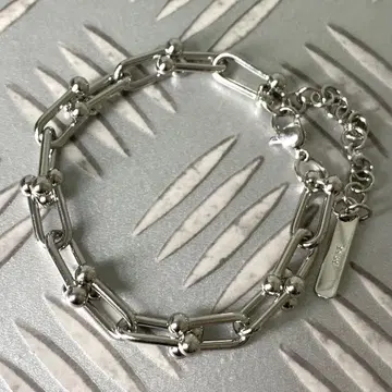 하드웨어 실버 925 팔찌 체인 실버 c060