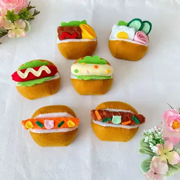 빵집 빵 소꿉놀이 펠트 완구 선물 생일