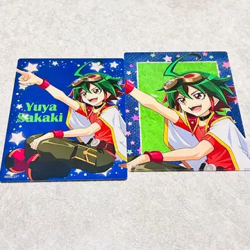새상품 유희왕 사카키 유야 아크릴 카드 세트