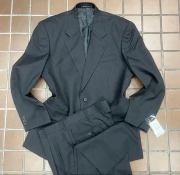 [미사용 새상품] 취업 셋업 수트/AB6 L/블랙 계열 스트라이프 패턴