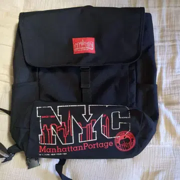 Manhattan Portage NYC 백팩 블랙