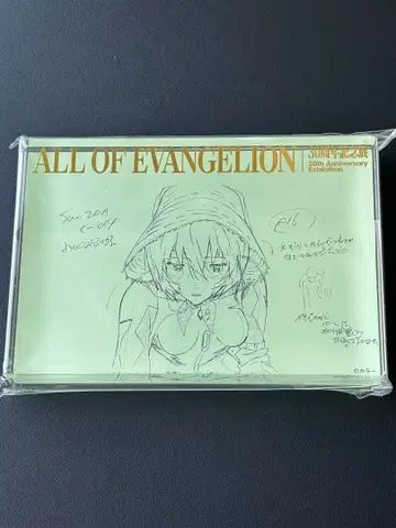 에반게리온 아야나미 레이 아크릴 블록 ALL OF EVANGELION