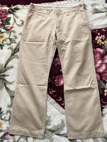 구제 의류 ORIGINAL WASH 베이지 치노 팬츠
