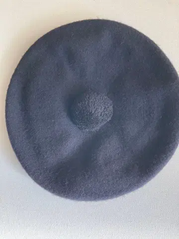 네이비 울 베레모