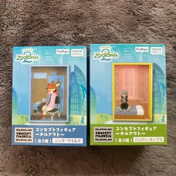 주토피아2 컨셉 피규어 ~칠 아웃~ 닉 주디 2체