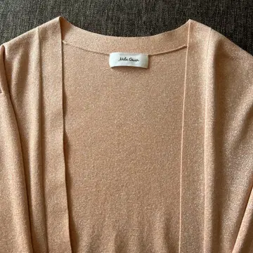 Mila Owen 라메 믹스 니트 가디건