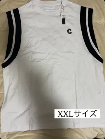 CRONOS 화이트 탱크탑 44 (XXL)