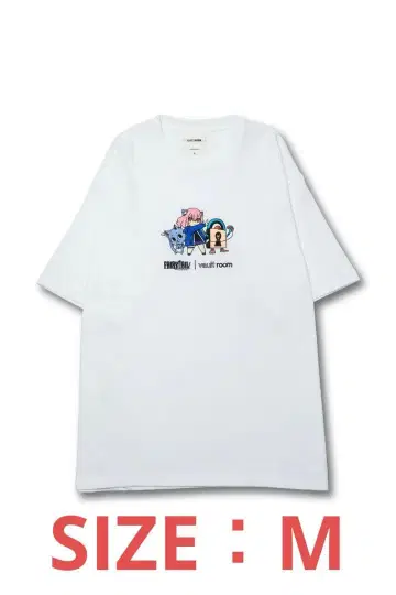 vaultroom x nqrse x HAPPY TEE WHITE M